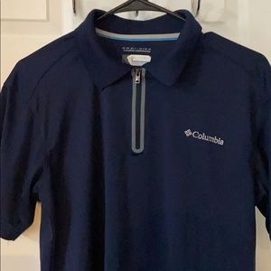 Men’s Columbia short sleeve quarter zip